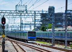 柏行きをお見送り
