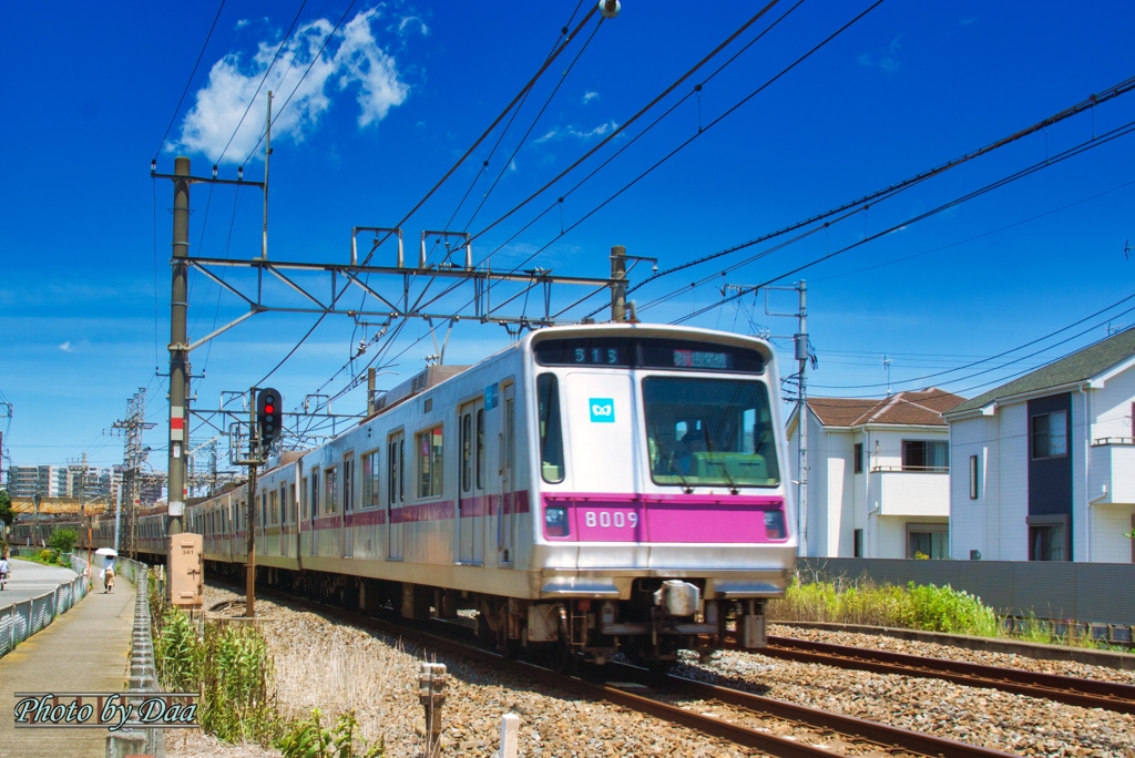 つかの間の青空に