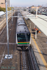 深谷駅から