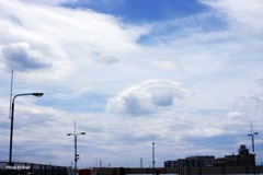 UFOの様な雲(その1) UFOの様な雲(その1)