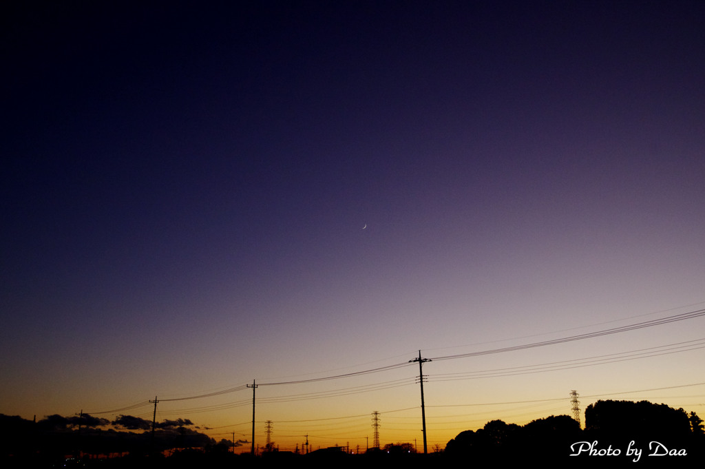 土星と木星が見える前その１