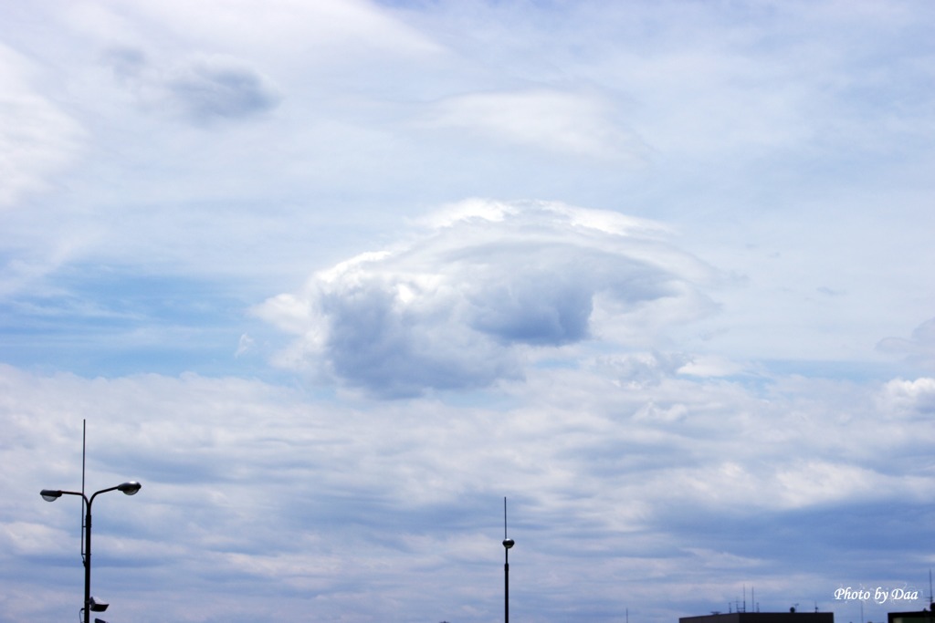 UFOの様な雲（その２）