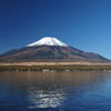 山中湖より残念な逆さ富士