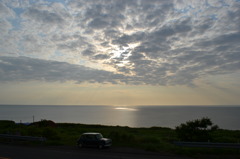 太陽と海と愛車