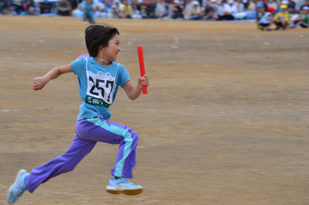 運動会のベストショット！　娘編