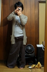 部屋着。