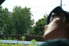 空がきれいだなー