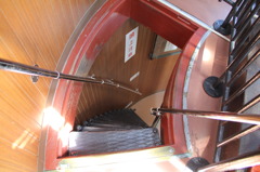 日御碕灯台　最上階階段