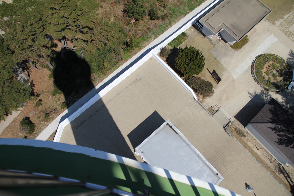 日御碕灯台　最上階から