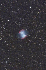 光害地で撮る天体―M27 あれい状星雲