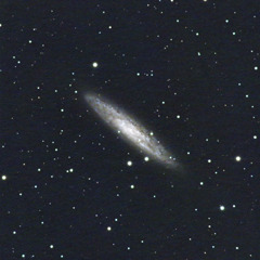 光害地で撮る天体―NGC253 - 46.5時間経過