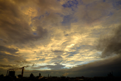 嵐の夕暮れ(1)