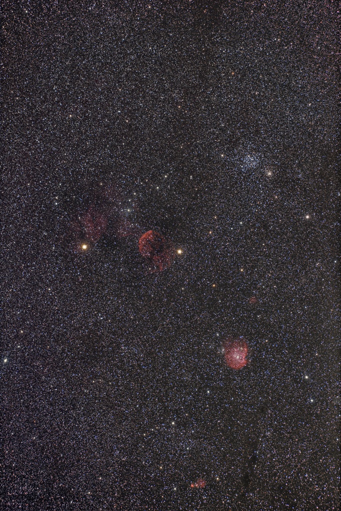 M35・クラゲ星雲・モンキー星雲