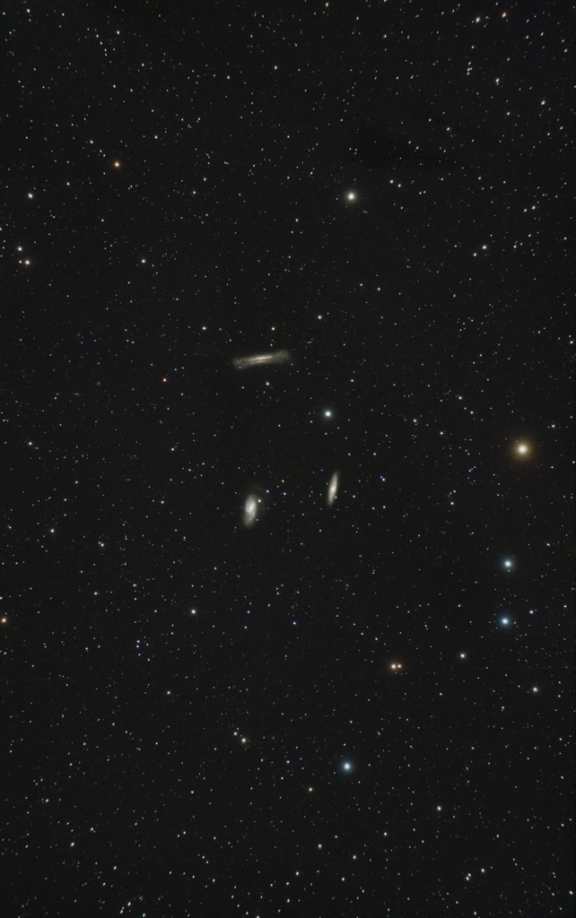 三つ子銀河 - BORG 55FL で撮る