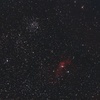 街角 固定撮影－M52とバブル星雲