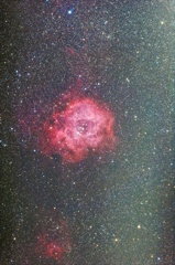 ポタ赤２軸オートガイド - バラ星雲
