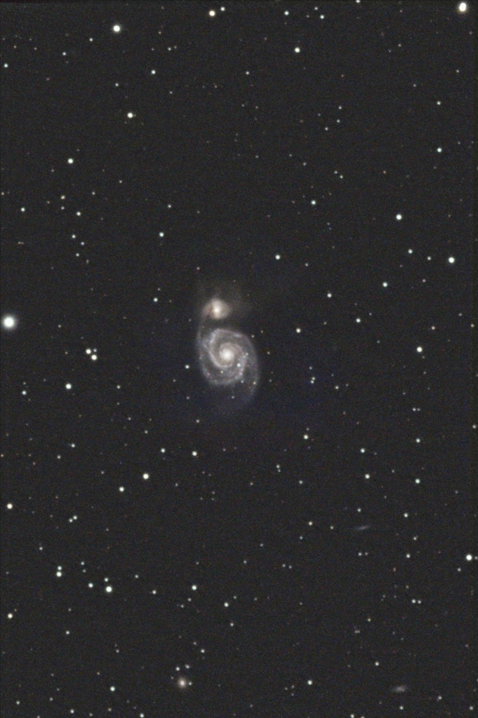 光害地で撮る天体-M51