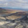 極北の上空から