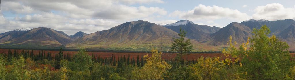 アラスカの山々