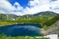 晩夏の立山①みくりが池より立山