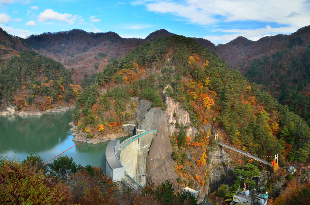 奥鬼怒栗山・瀬戸合峡の紅葉②