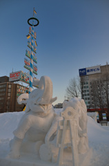 2013さっぽろ雪まつり　雪像③