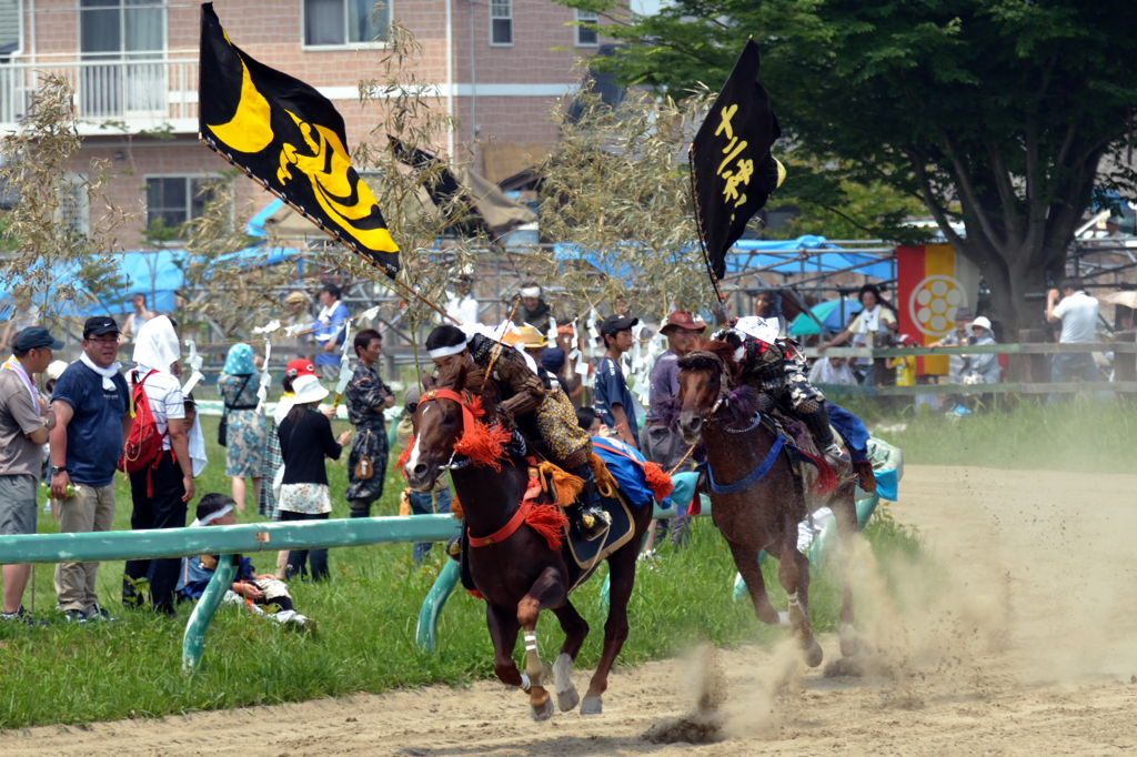 相馬野馬追2012　甲冑競馬⑤