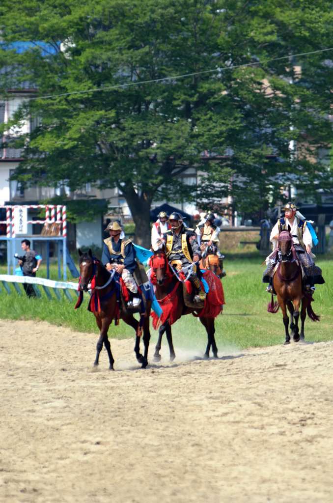 相馬野馬追2012　宵乗り競馬②