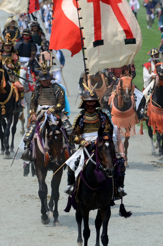 相馬野馬追2012　騎馬武者行列③