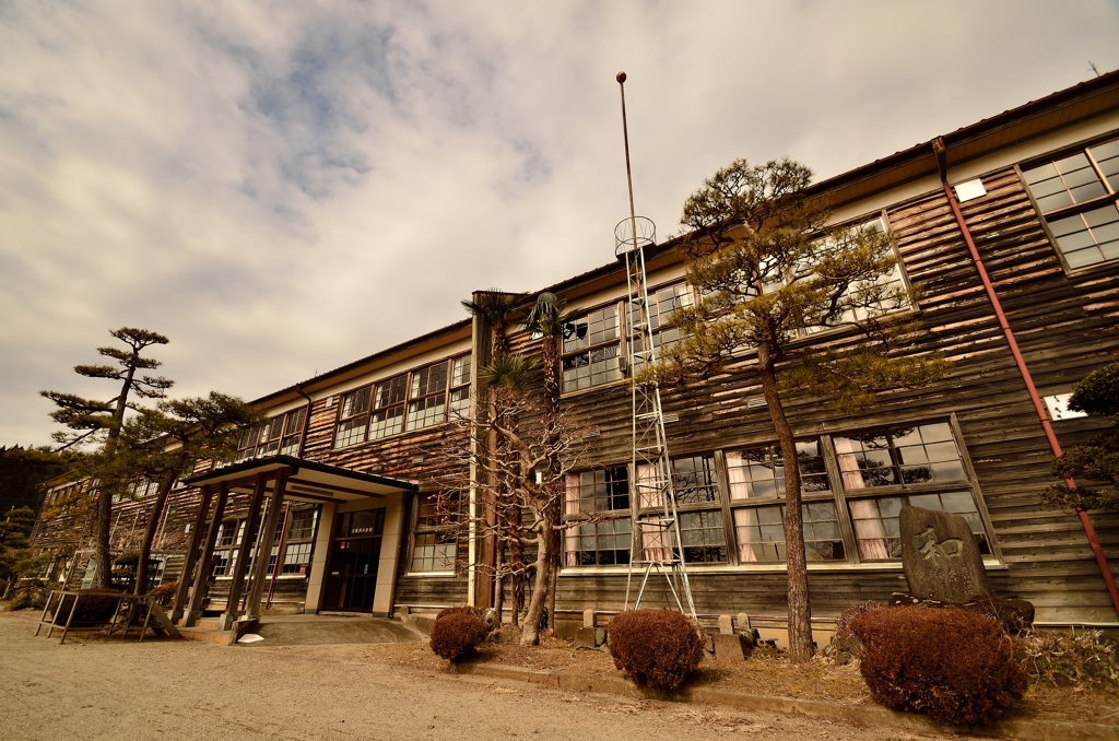なつかしの学び舎　ここにありき　旧須賀川小学校①