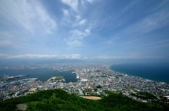 夏空の下で　函館