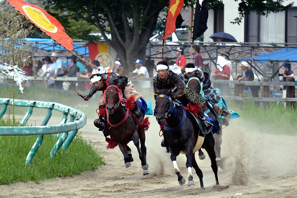 相馬野馬追2012　甲冑競馬③