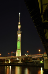 夜の隅田川アンダーザブリッジ③