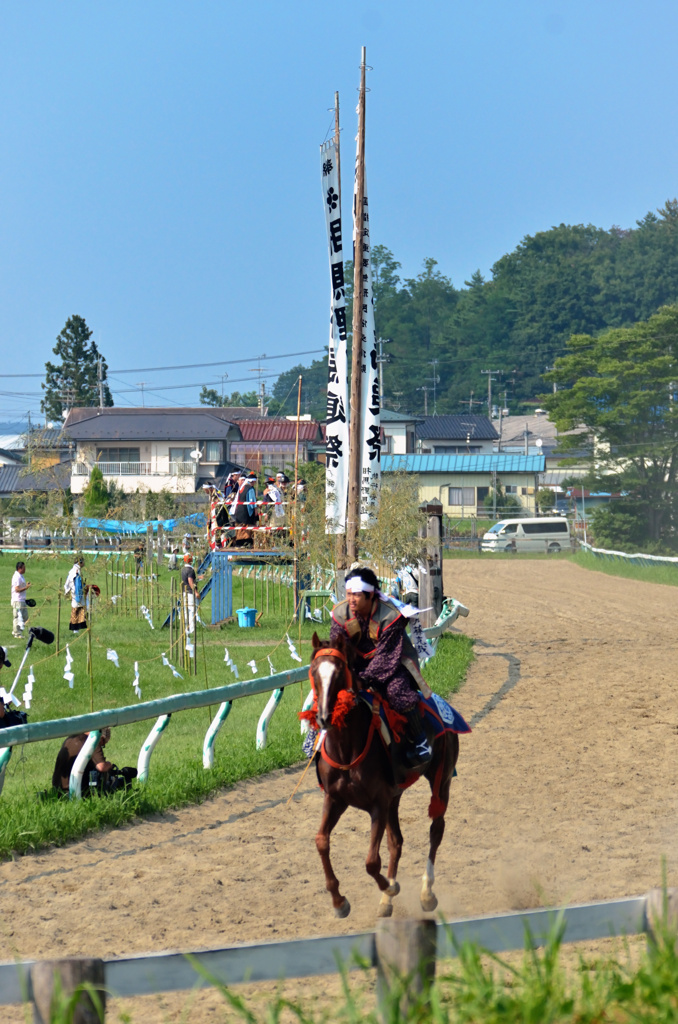 相馬野馬追2012　宵乗り競馬③