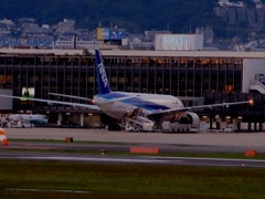 黄昏のターミナル
