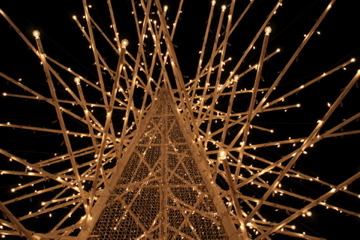 公園のイルミネーション