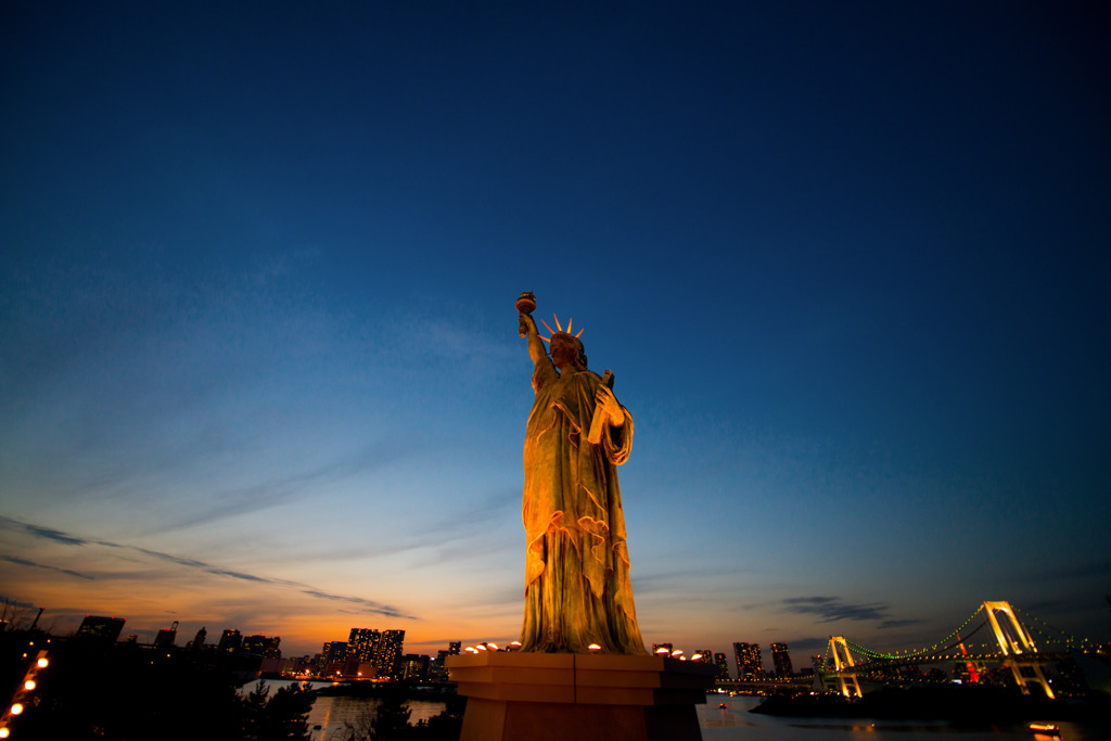 Statue of Liberty in Odaiba