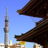 スカイツリー　浅草寺から