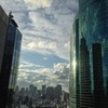 都会の夏空