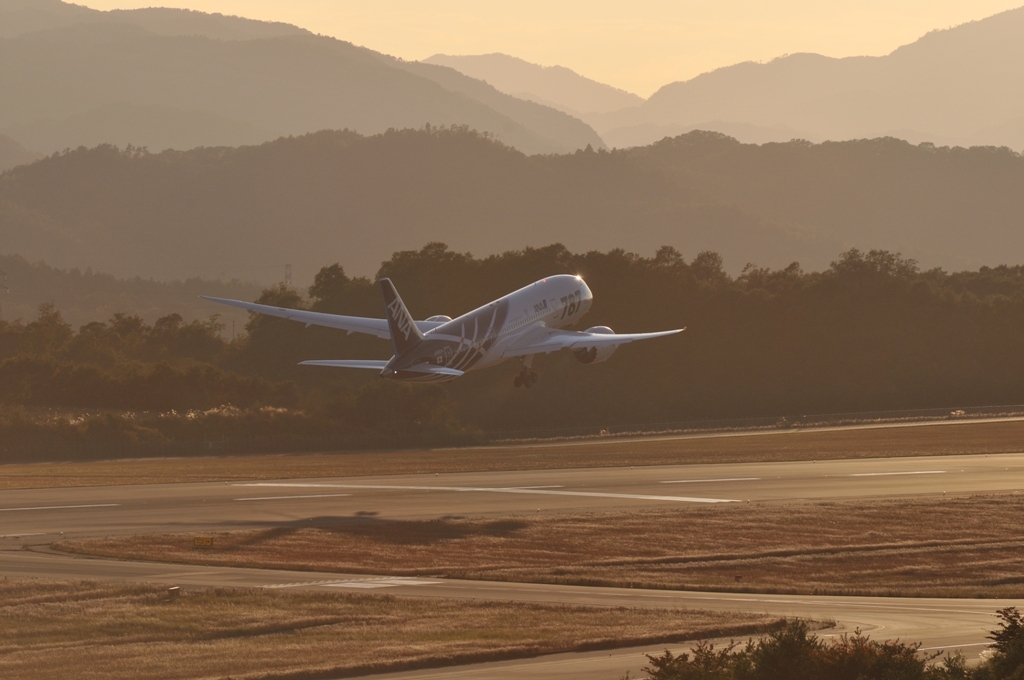 B787慣熟飛行①