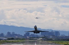 空も渋滞