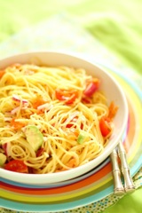 Salmon Acvocado Pasta 