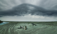 雨上がりの空　１