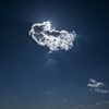 足早に過ぎ去る雲