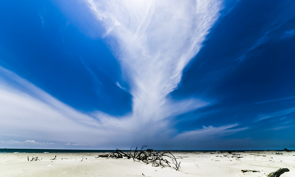 夏空　夏雲　１