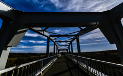 鉄骨の橋