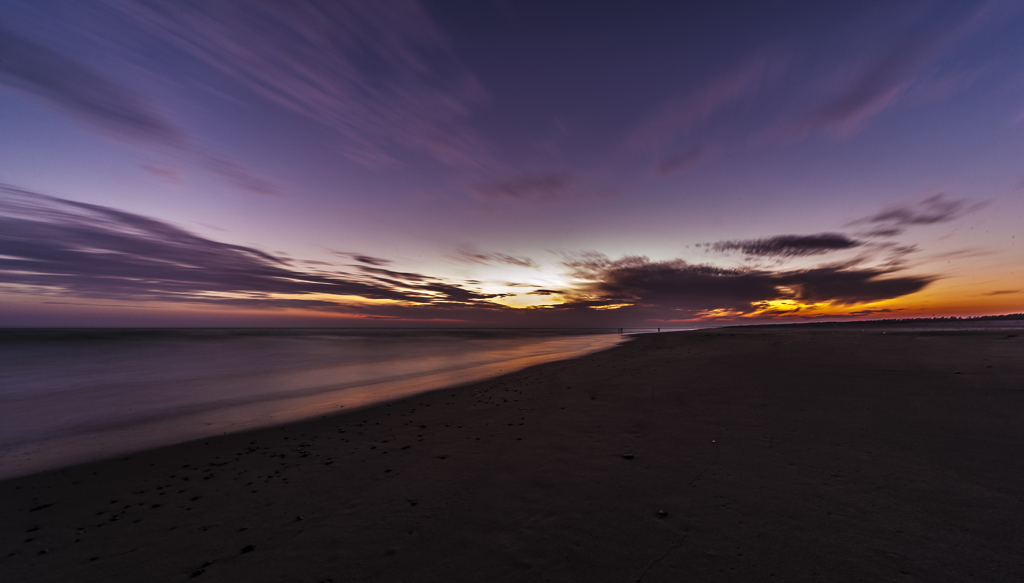 暖かい夕暮れ