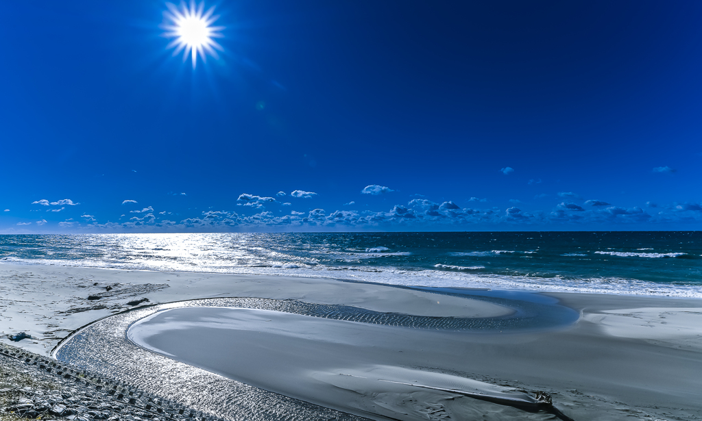 海に続く道