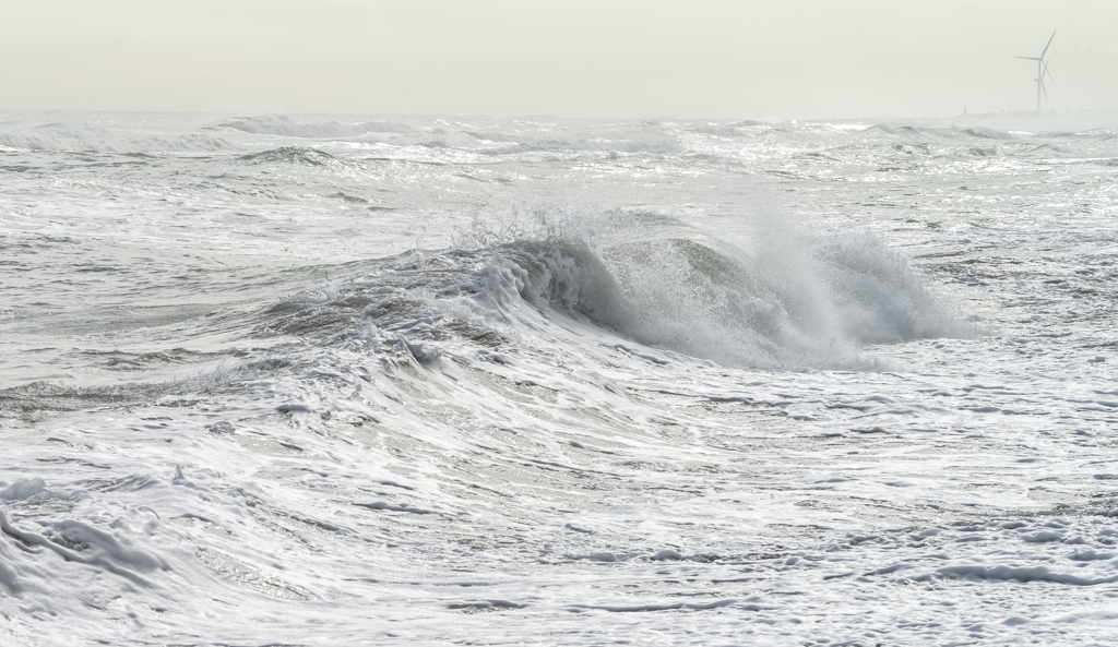 波打ち際の春　２