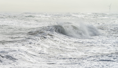 波打ち際の春　２